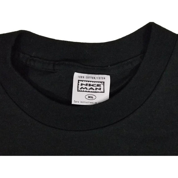 Vintage JOHN MICHAEL MONTGOMERY JMM Tour 1995 Double Sided Nice Man T-Shirt XL - Picture 6 of 8